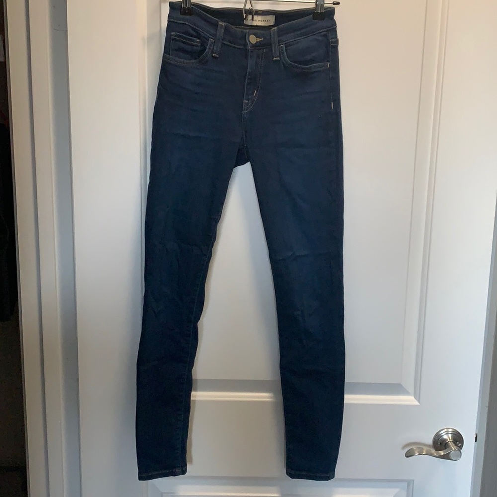 Flying monkey skinny jeans - dark wash - size 25